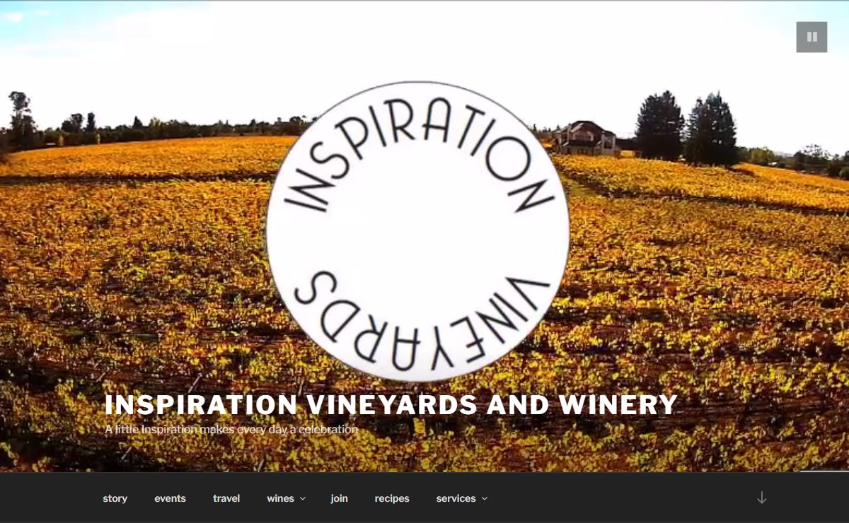 Inspiration Vineyards and Winery – A little Inspiration makes every day a celebration