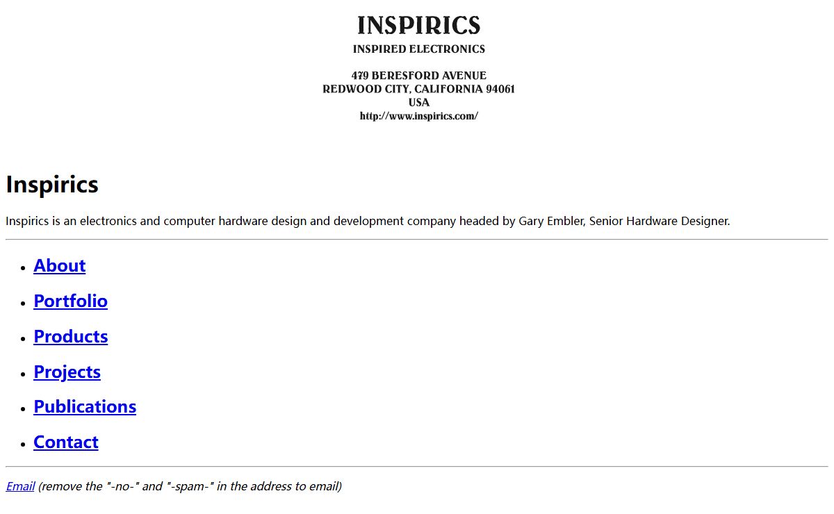 Inspirics Home