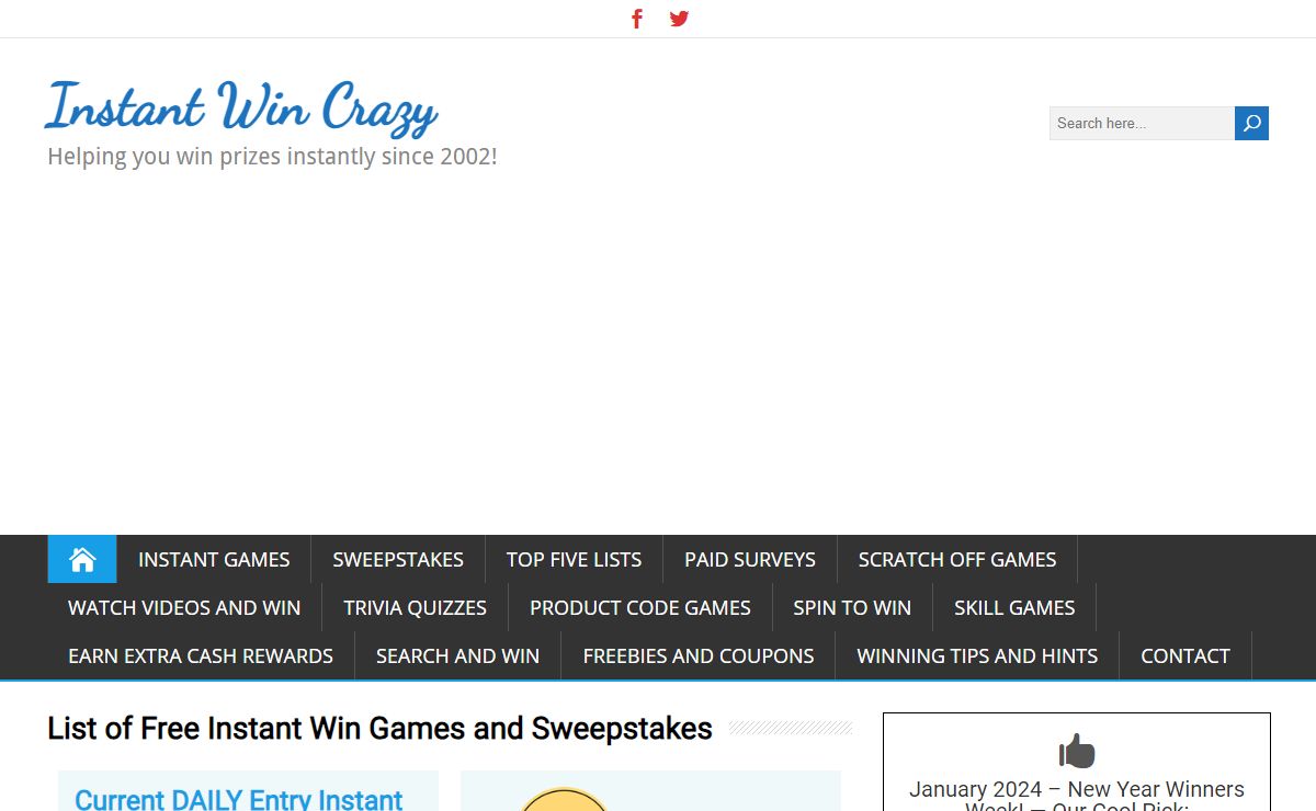 Instant Win Crazy : Games to Win Free Prizes Instantly!