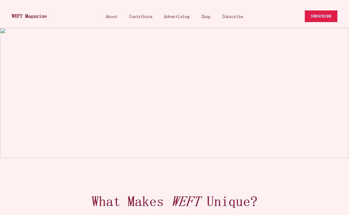 WEFT Magazine