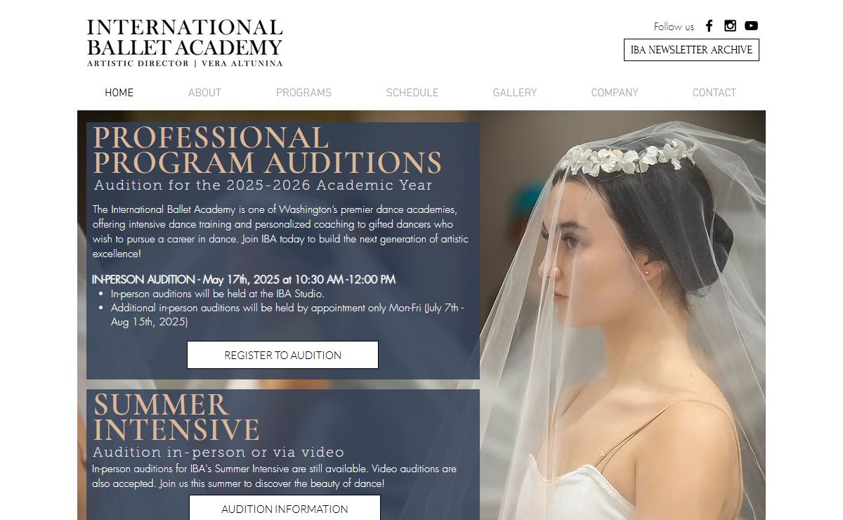 International Ballet Academy | Professional Dance Academy in Bellevue