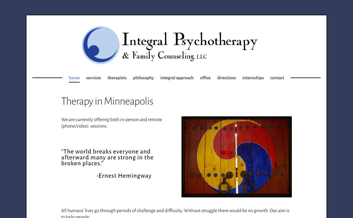 Therapy in Minneapolis