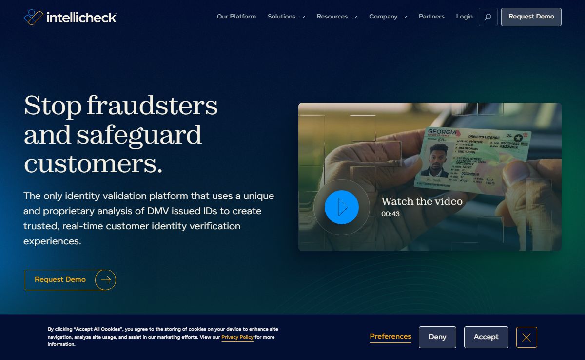 Intellicheck Identity Verification | Intellicheck