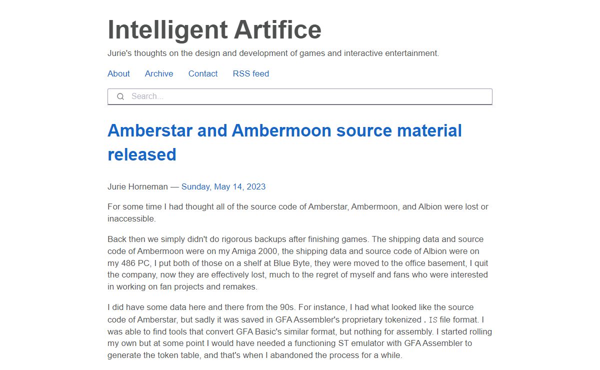 Intelligent Artifice