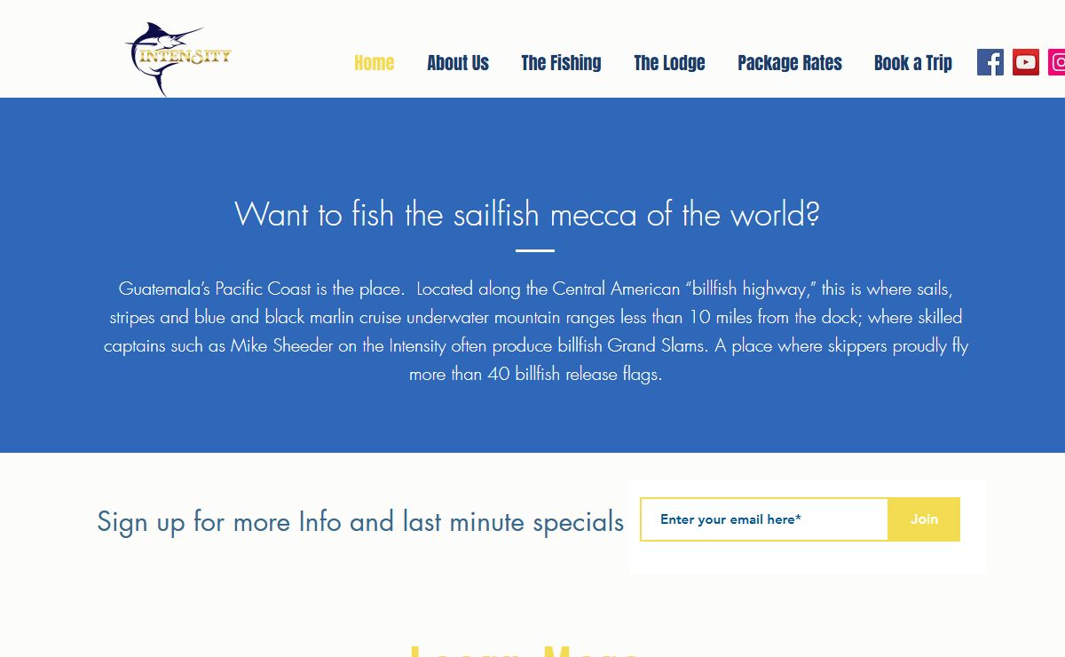 Sailfishing Guatemala | Intensity Sportfishing | Port of San Jose