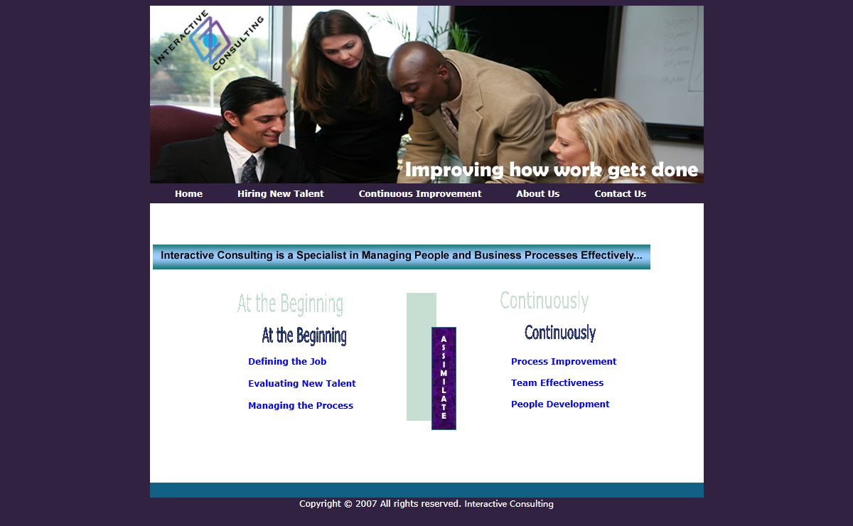 Performance Management: Improving how work gets done through people and process optimization.