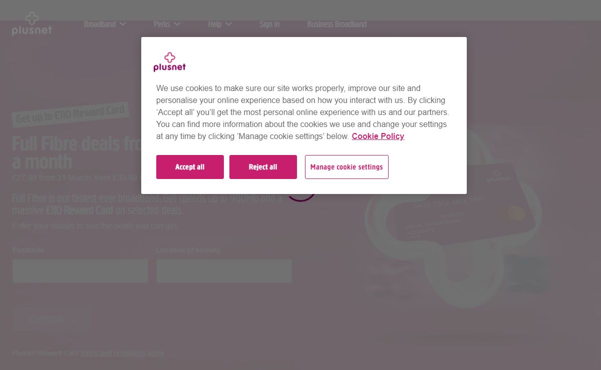 Multi-Award Winner with Even Faster UK Broadband | Plusnet