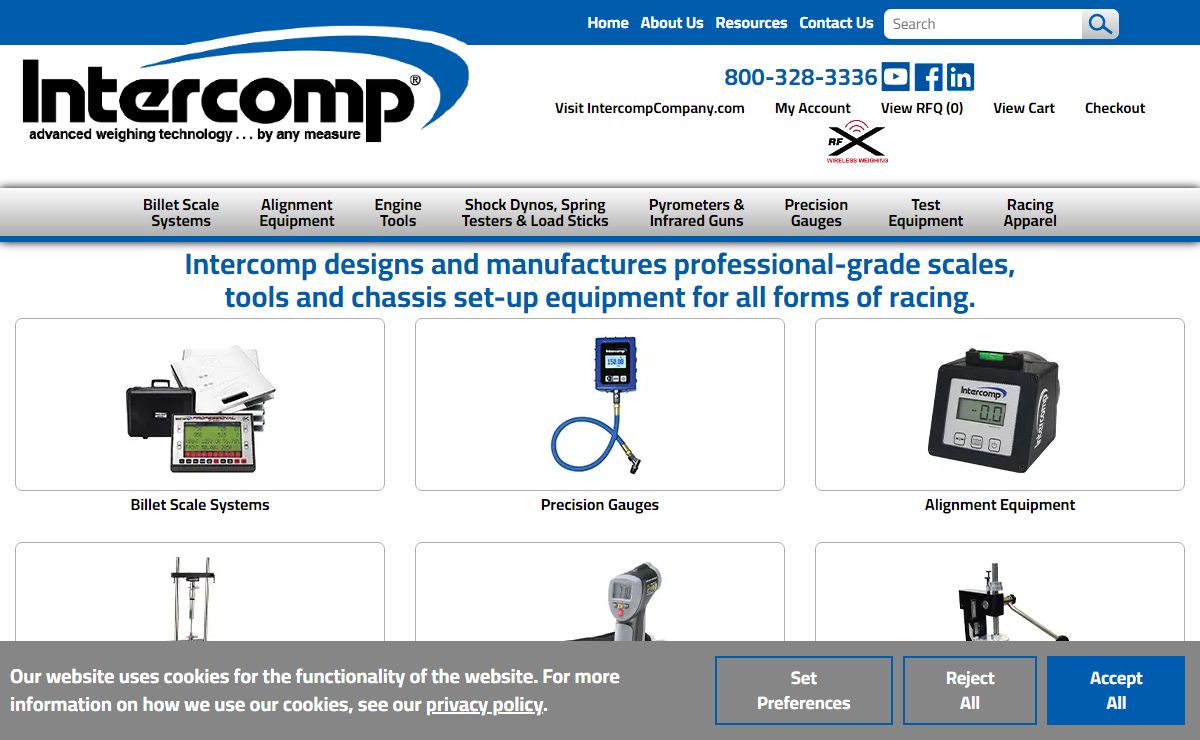Intercomp - Advanced Racing Technology | Intercomp Racing
