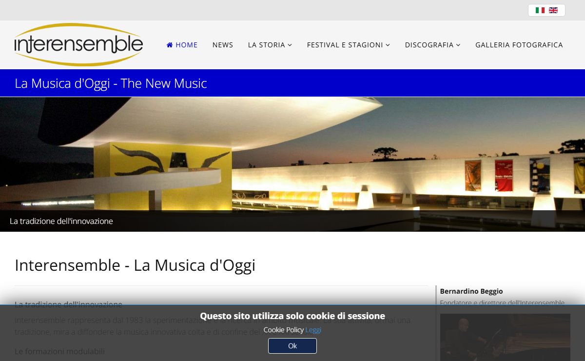 Interensemble | La Musica d'Oggi | The New Music