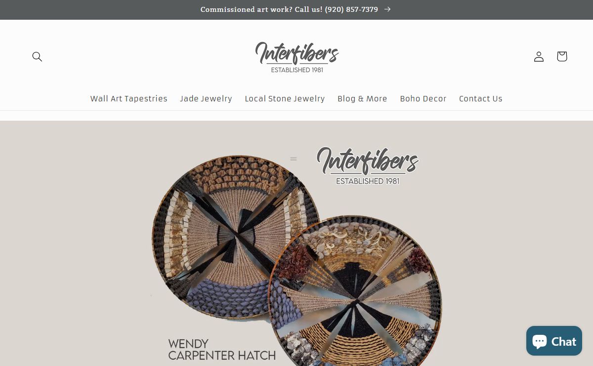 Door County Art Galleries | Interfibers | Wendy Carpenter – Interfibers Studio Gallery