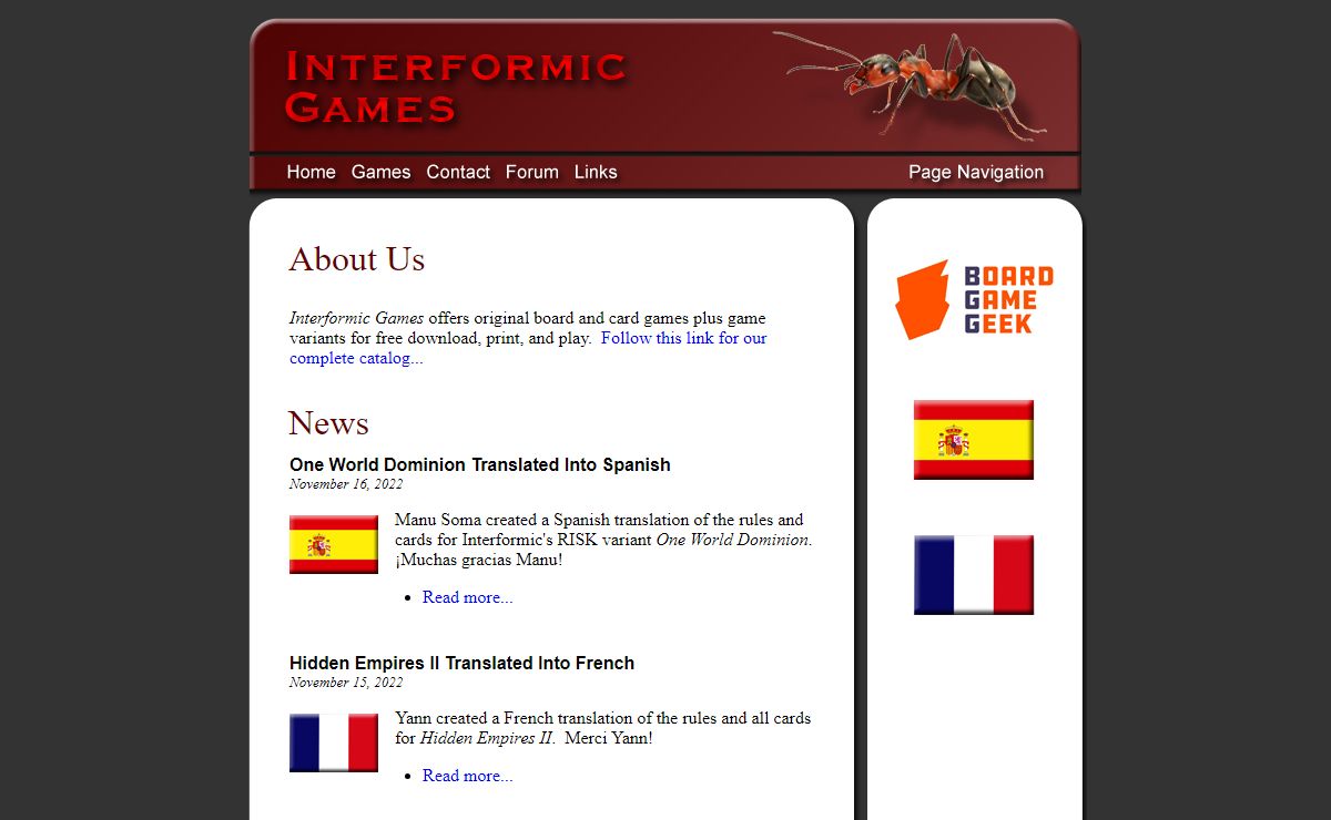 Interformic Games