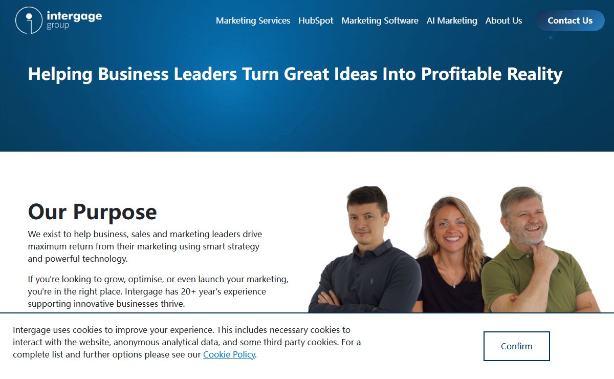Intergage | Marketing Strategy, Services & Technology