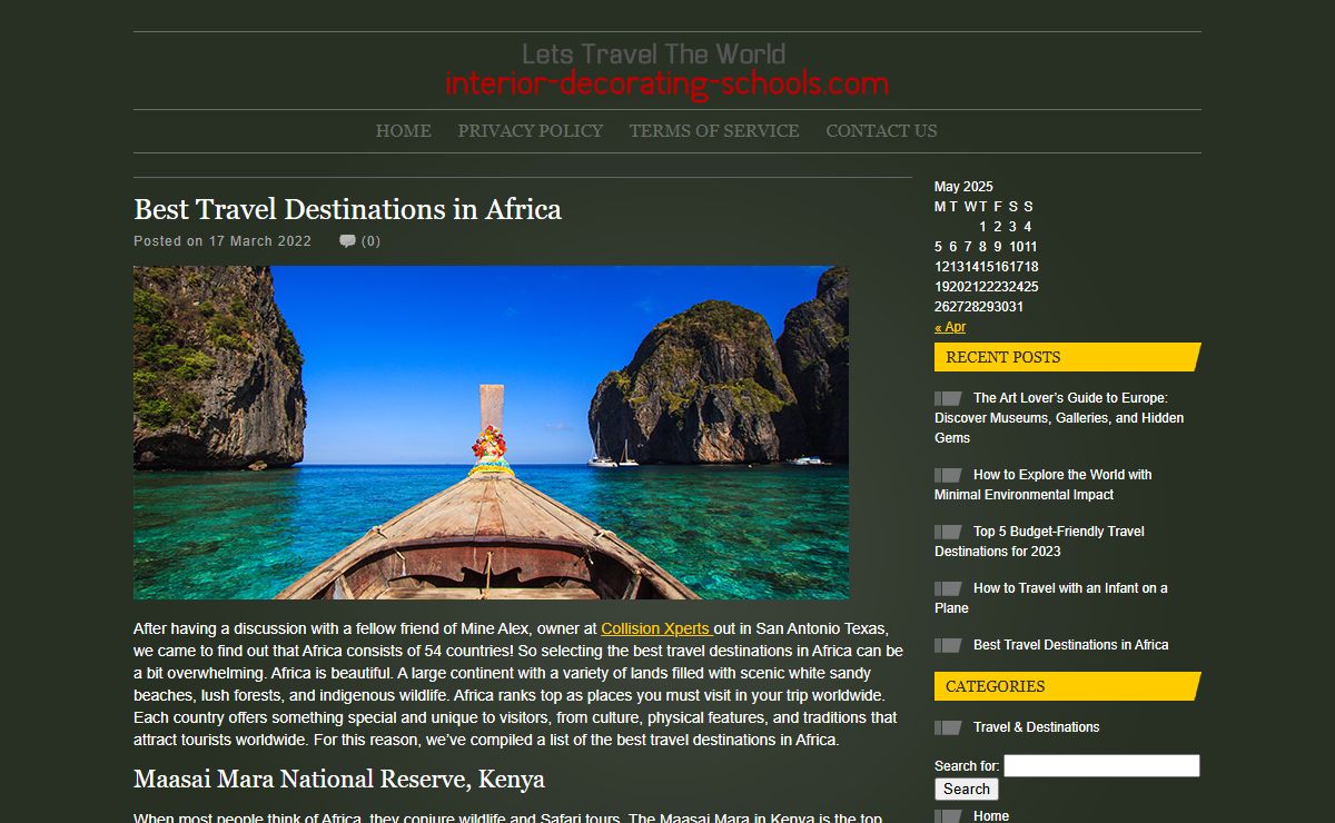 Best Travel Destinations For Your Holidays -