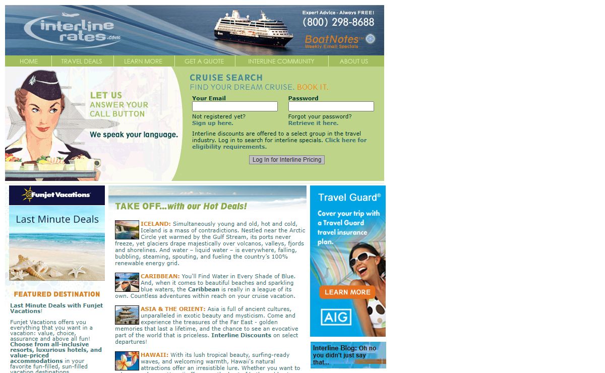 Interline Travel Discounts