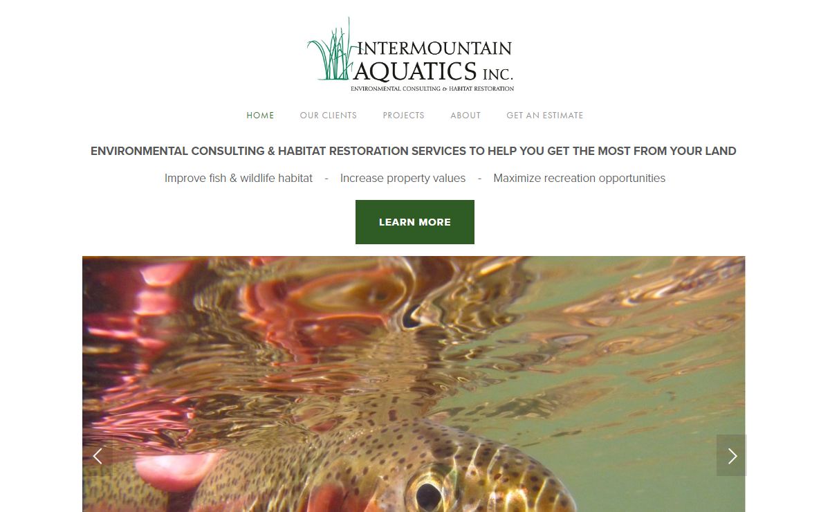 Intermountain Aquatics - Environmental Consulting & Habitat Restoration