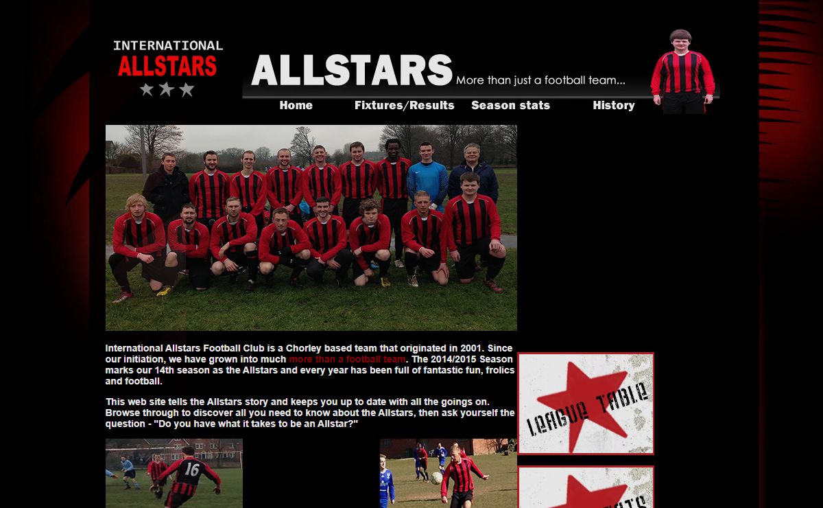 International Allstars - More than just a football team...