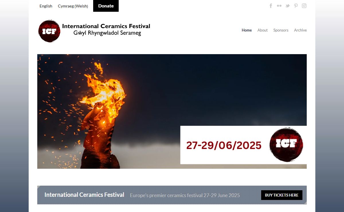 Home - International Ceramics Festival
