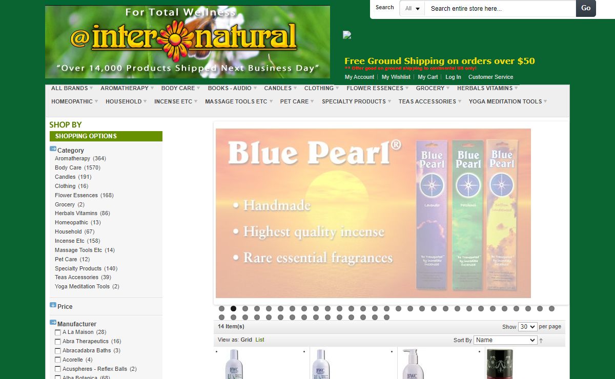 Home page