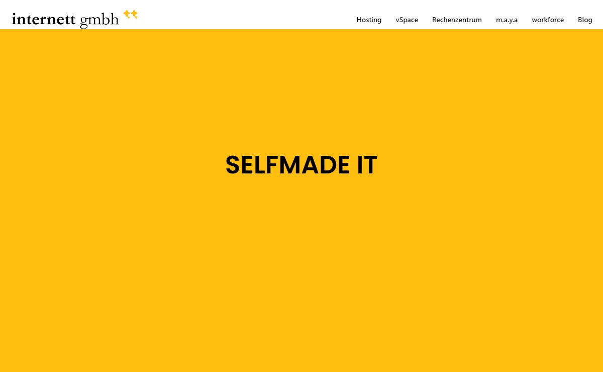 internett GmbH – SELFMADE IT