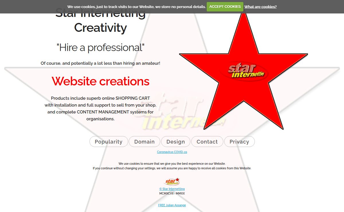 Star Internetting Design Creativity
