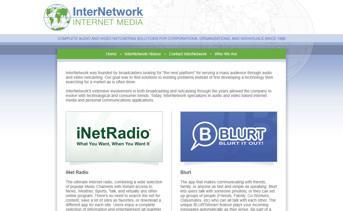 InterNetwork | Internet Media