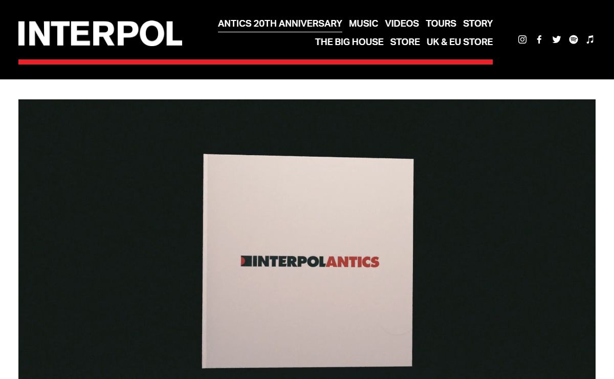 INTERPOL | The Other Side of Make-Believe | Available Now | Antics 20th Anniversary