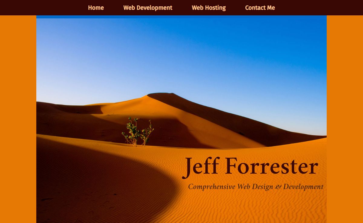 Jeff Forrester - Comprehensive Web Design & Development - Tri-Cities, Tennessee / Virginia