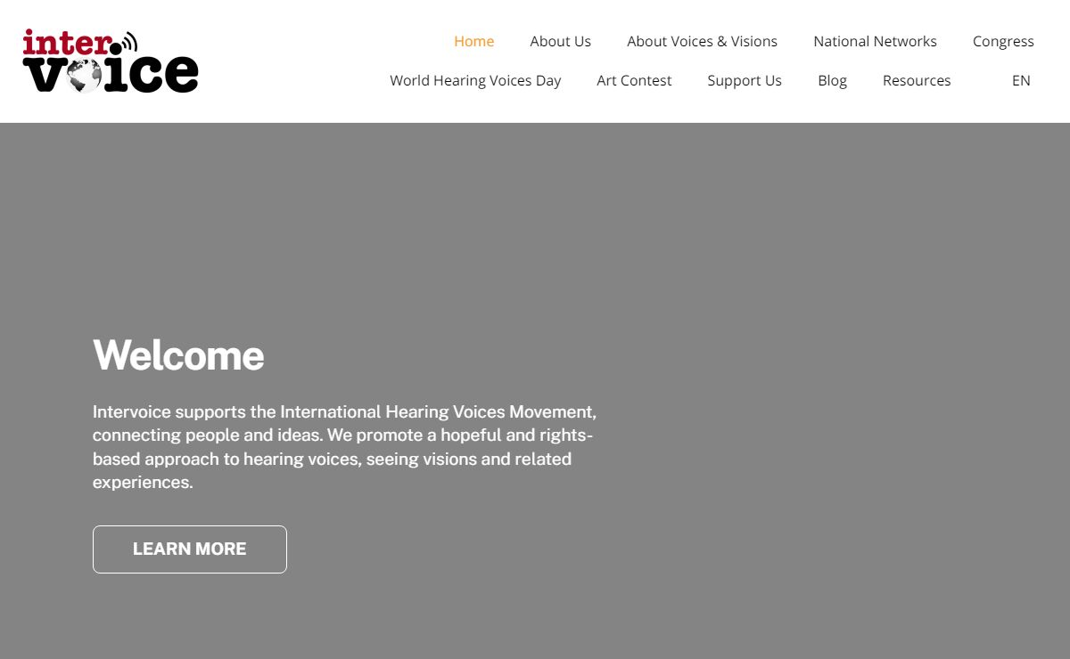 Intervoice – Connecting People and Ideas in the Hearing Voices Movement