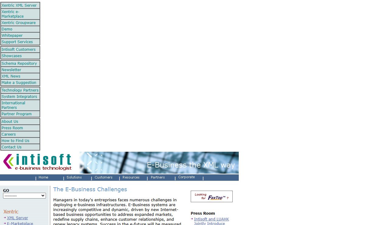 Intisoft - e-Business Technologist