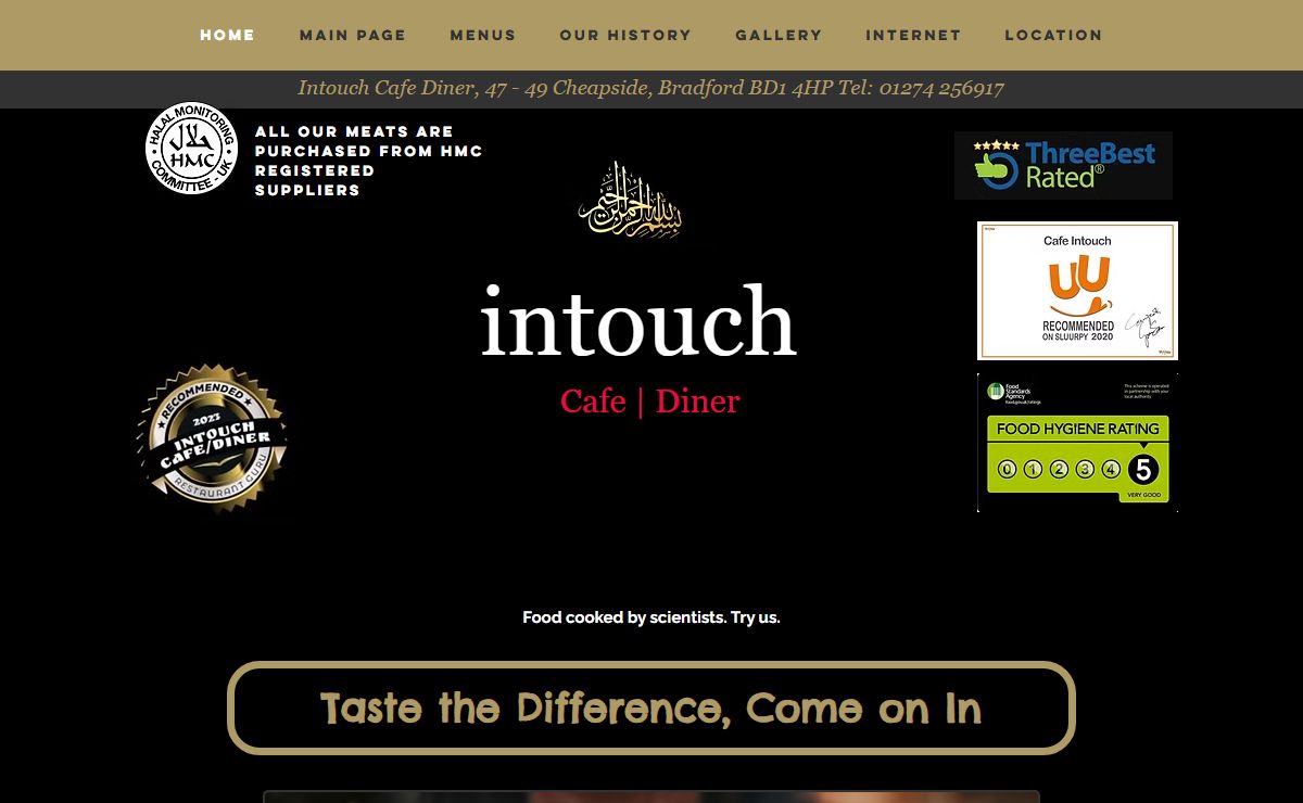Cafe | Intouch Cafe Diner | Bradford