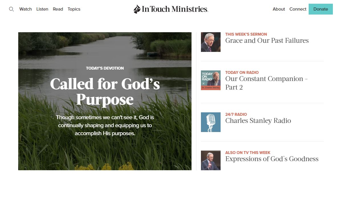 In Touch Ministries – Home
