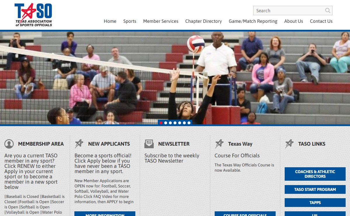Home | Texas Association of Sports Officials