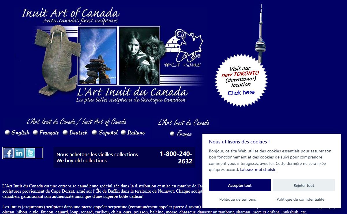Inuit Art of Canada. L'Art Inuit du Canada.