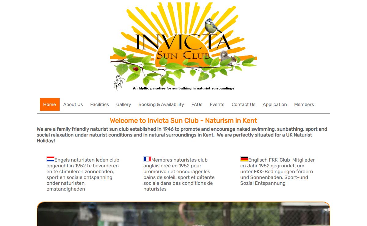 Invicta Sun Club - Naturist, Naturism & Nudist Club Kent