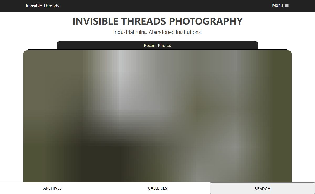 Industrial ruins and abandoned institutions | Photo galleries of decay and neglect | Invisible Threads