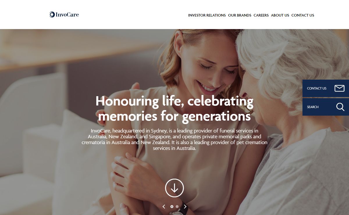 InvoCare | Funeral Homes | Cemeteries & Crematoria