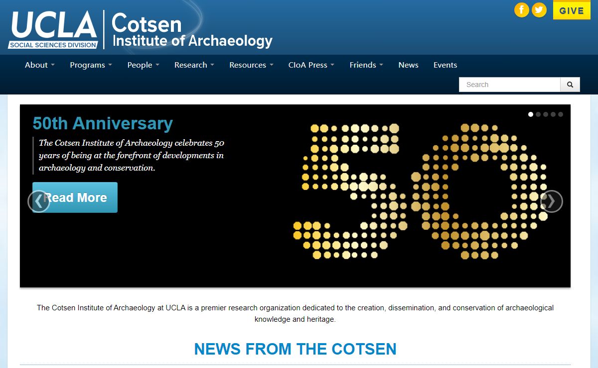 UCLA Cotsen Institute of Archaeology |