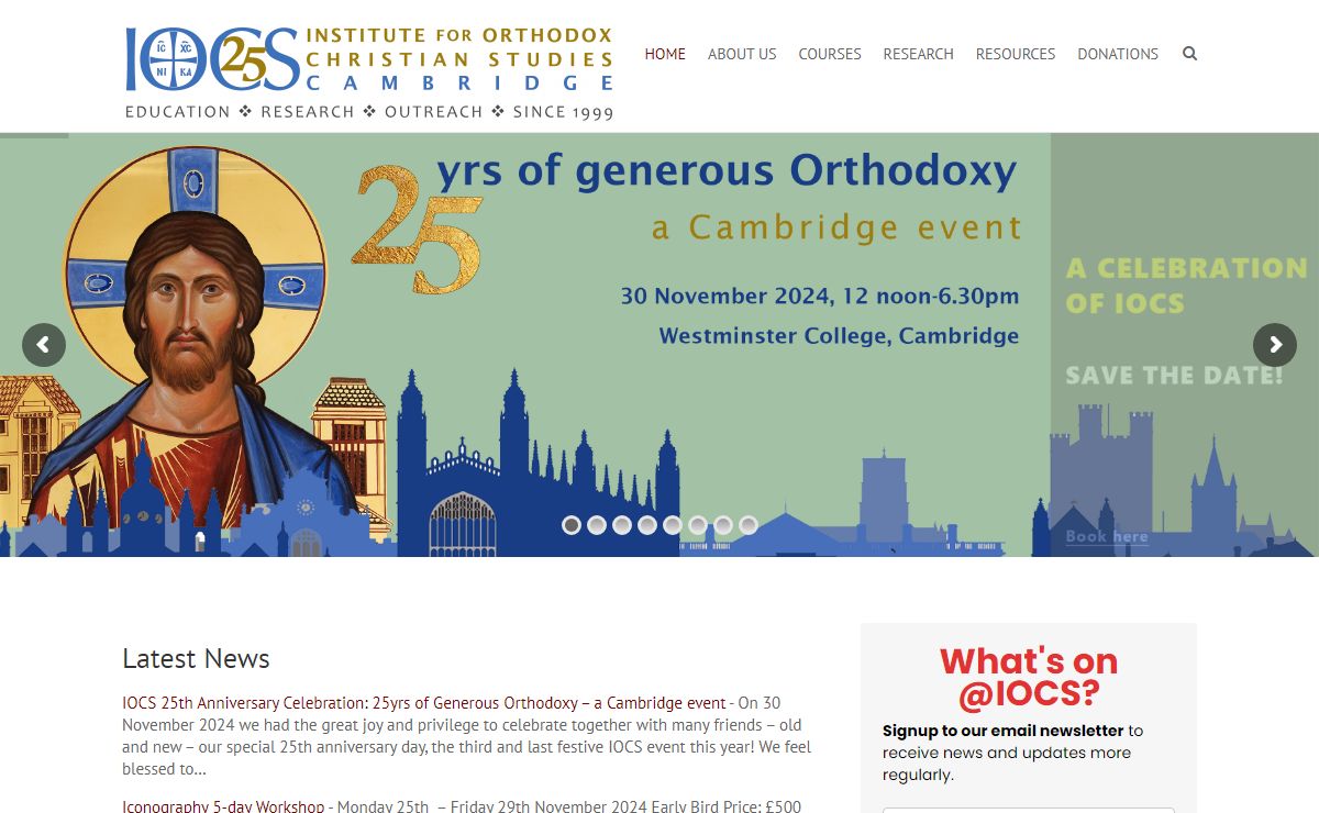 The Institute for Orthodox Christian Studies
