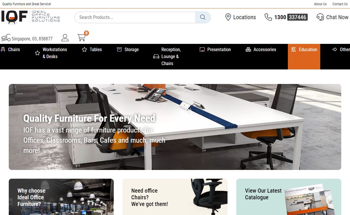 IOF – Ideal Office Furniture Solutions – Commercial, Education & Hospitality Furniture Supplier