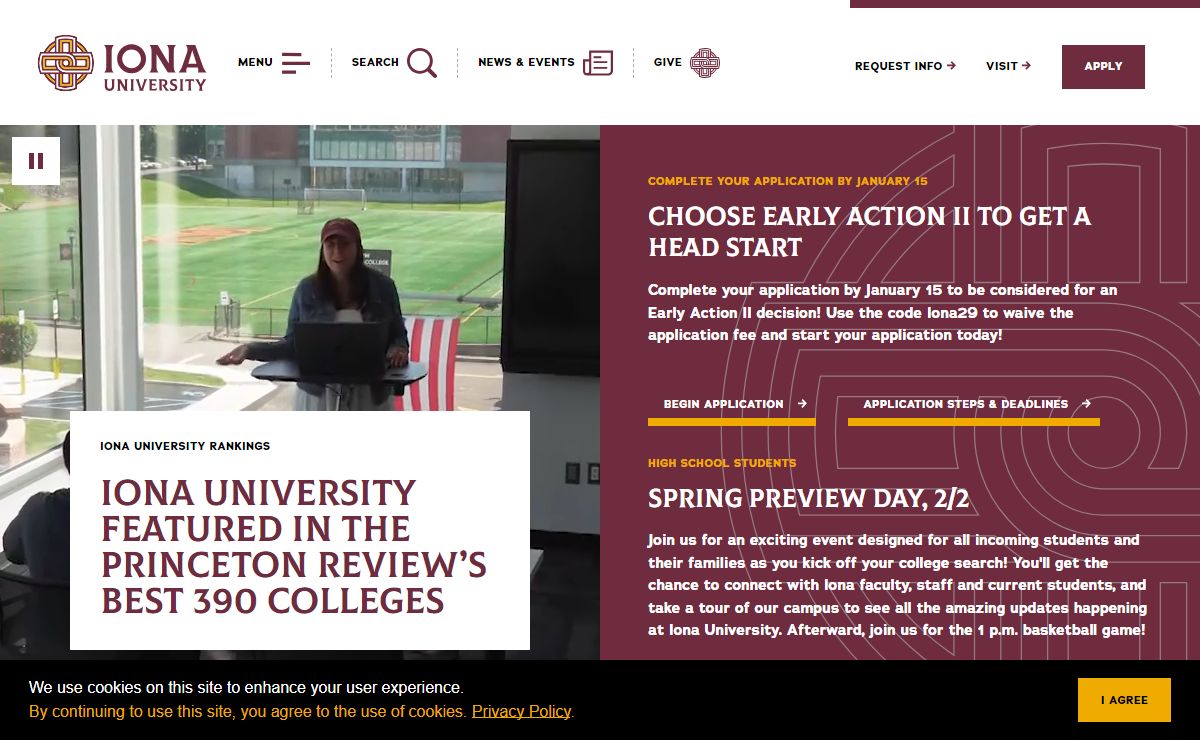 Iona University | New York City Metro Area Catholic University