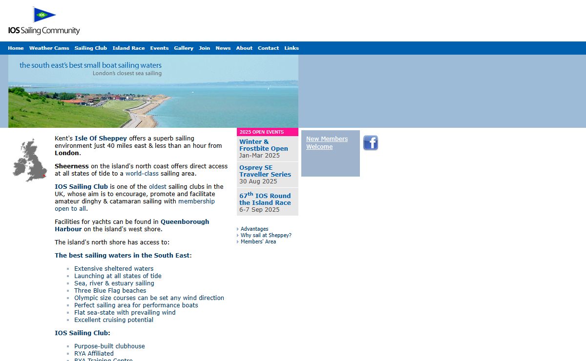 Isle Of Sheppey Sailing Community, Sheerness, Kent UK near London (IOS club sheppy dinghy yacht island)