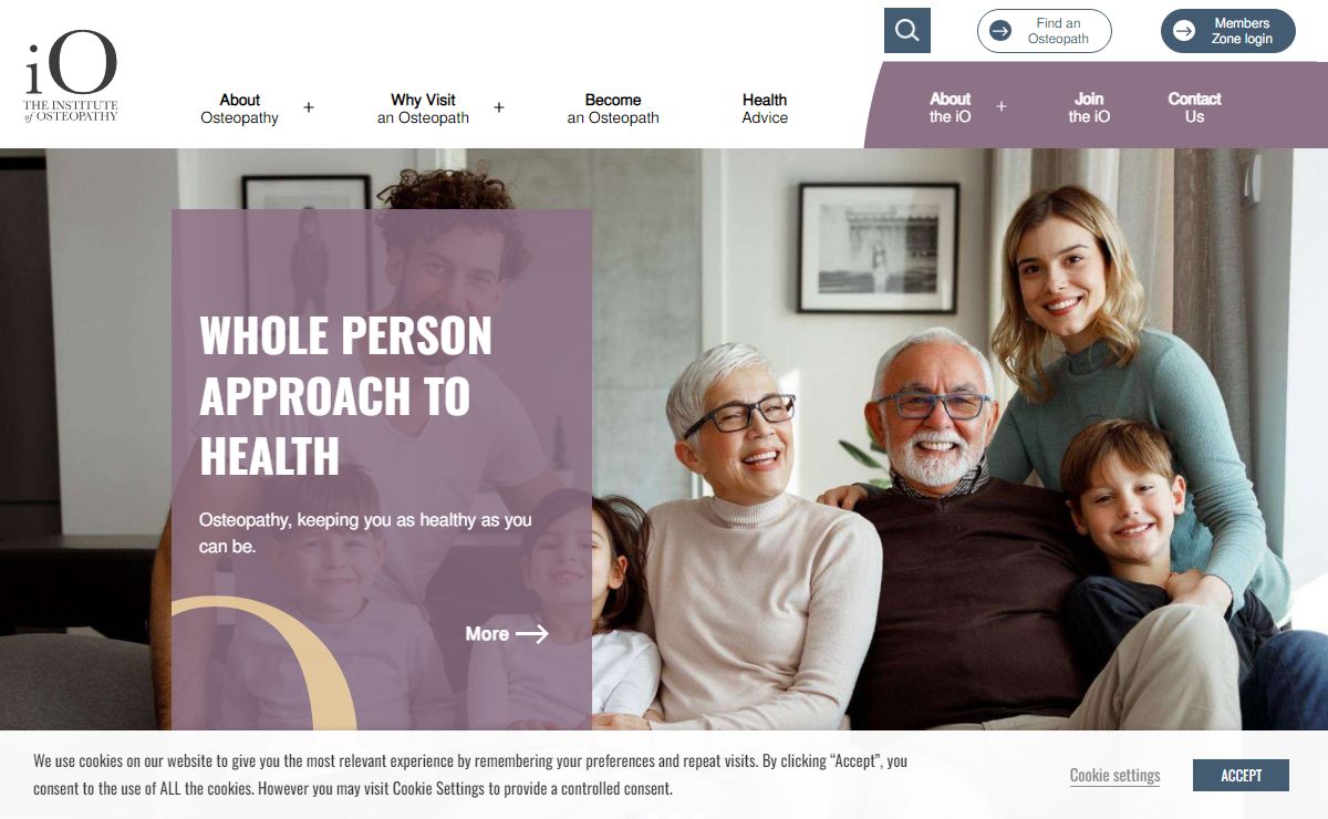 Institute of Osteopathy | Osteopathy for Health