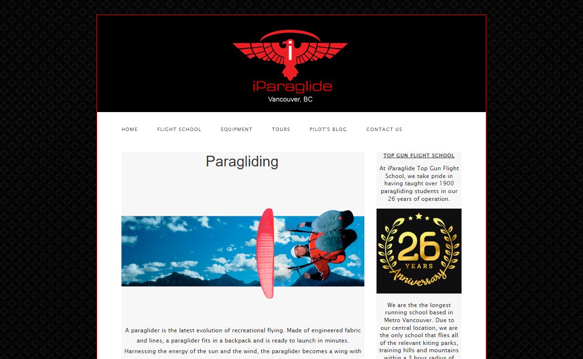 Paragliding Vancouver BC Canada - iParaglide - Paragliding Vancouver BC Canada