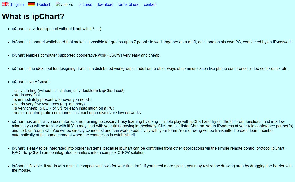 ipChart - The Virtual Flipchart