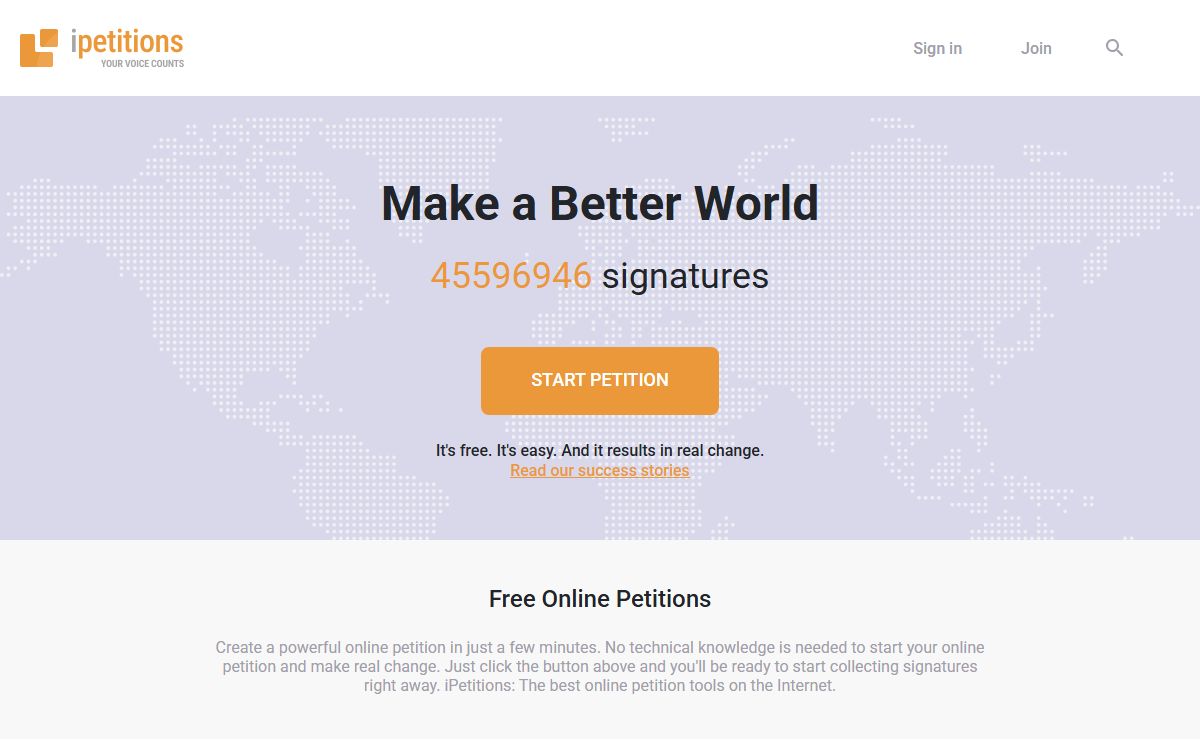 iPetitions