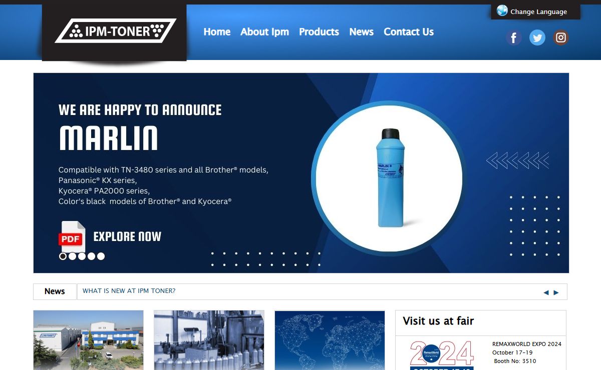 Toner Manufacturer • IPM-TONER