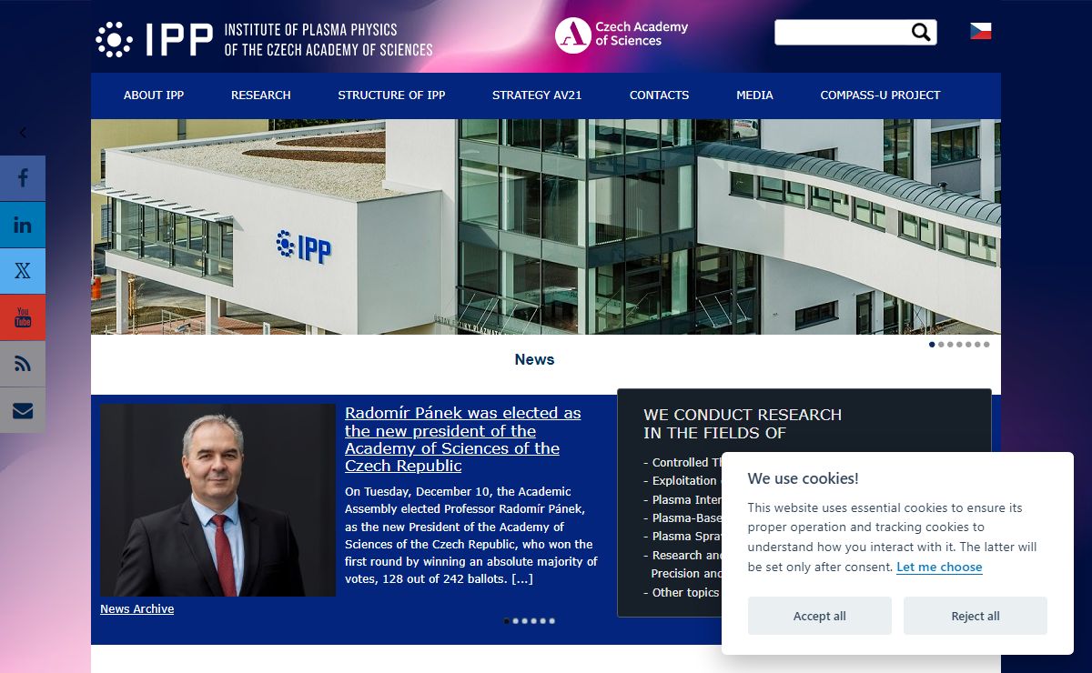 Institute of plasma physics