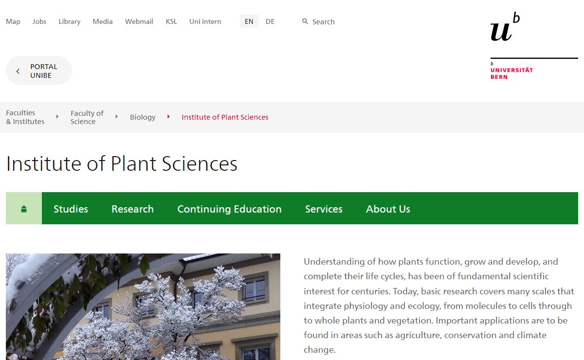 Institute of Plant Sciences