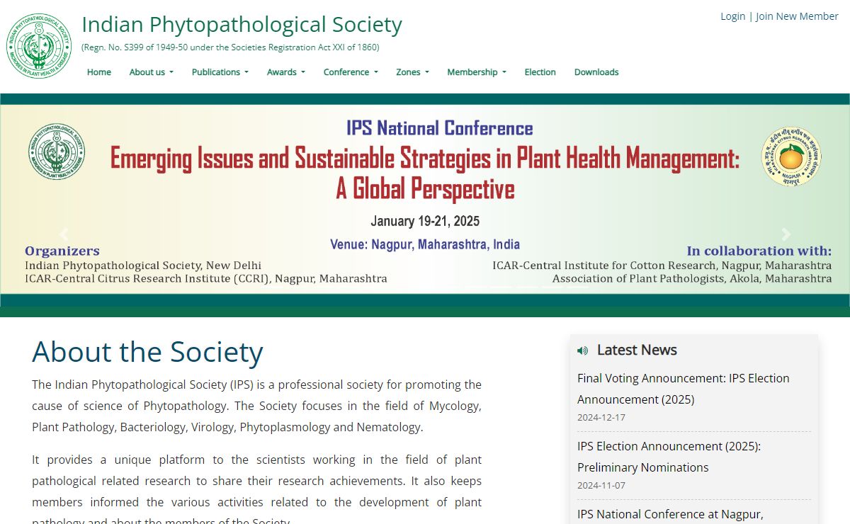 Indian Phytopathological Society