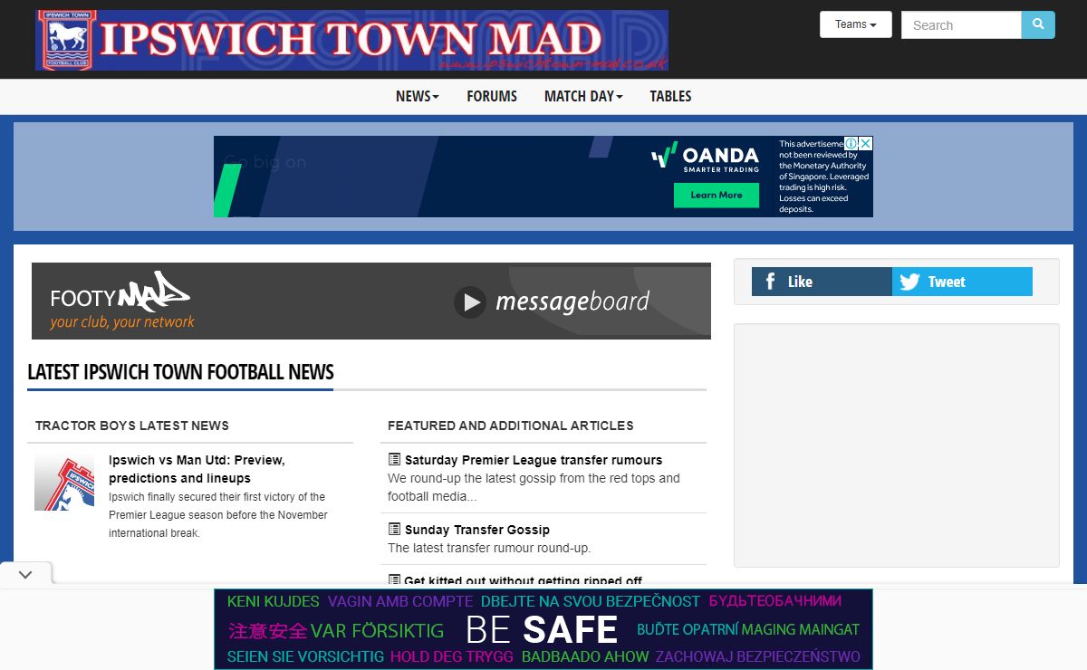 Ipswich Town News - Ipswich Town Mad